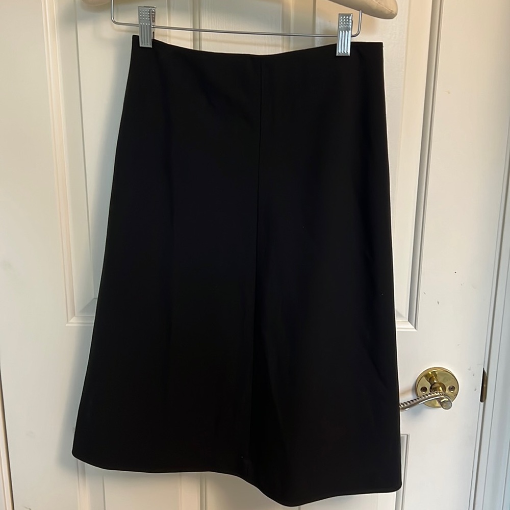 Talula Babaton size 4 A- line black skirt, falls mid calf